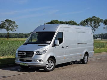 Zakelijke Lease |  Mercedes-Benz Sprinter 319, Automaat, Stof, Gebruikt, Zwart