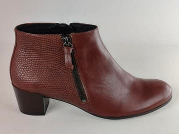 ECCO Shape M 35 leren enkellaarzen cognac maat 40, Kleding | Dames, Bruin, Verzenden, Lage of Enkellaarzen, ECCO