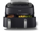 Philips 5000 Series NA551/00 - Dual Basket Airfryer -, Witgoed en Apparatuur, Airfryers, Verzenden, Zo goed als nieuw