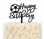 Voetbal taart of cupcake decoratie set, Hobby en Vrije tijd, Taarten en Cupcakes maken, Verzenden, Nieuw, Taarten, Versiering