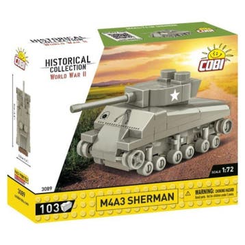 COBI 3089 Sherman M4A3 (Leger bouwsets, Modelbouwsets), Verzenden, Nieuw