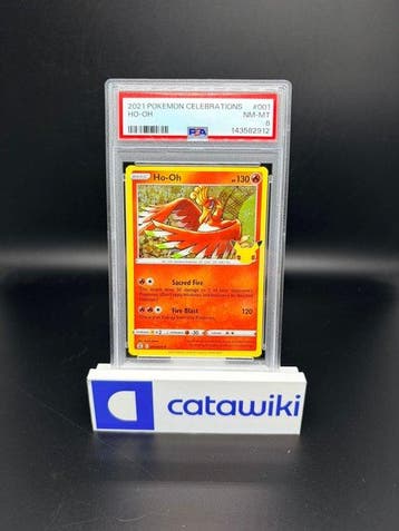 Pokémon - 1 Graded card - Ho-Oh 001/025 PSA 8 - Sword &, Nieuw