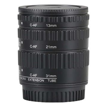Meike Canon EF Extension Tube Set met garantie, Overige merken, Gebruikt, Ophalen of Verzenden, Macrolens