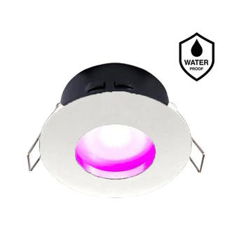 Zigbee smart Inbouwspot Wit 4.7W | Waterdicht | 70 mm, Ophalen of Verzenden, Nieuw, Plafondspot of Wandspot