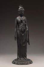 Brons - Takamura Koun (1852-1934) - Guanyin (Kannon, Antiek en Kunst