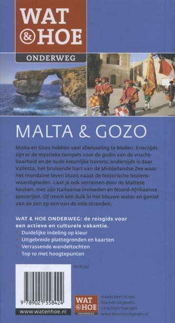 Wat & Hoe onderweg Malta & Gozo / Wat & Hoe onderweg, Boeken, Reisgidsen, Verzenden, Zo goed als nieuw, Paul Murphy