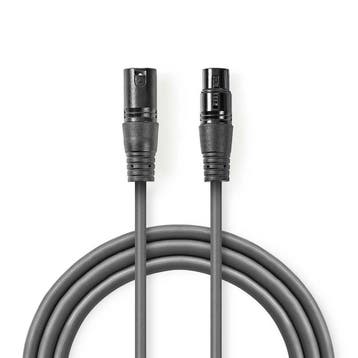 Microfoonkabel met XLR - Gebalanceerd - Vanaf 0,5 meter, Verzenden, Nieuw