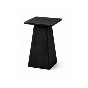 Bijzettafel Skagen 40x40x50cm Black mango, Huis en Inrichting, Tafels | Salontafels, Ophalen of Verzenden, Nieuw
