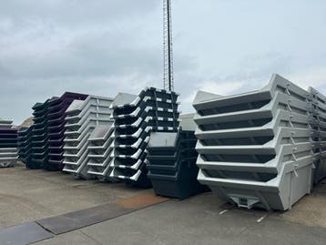 2 m3 3 m3 6m3 20 m3 t.m 40m3 afzetcontainer portaal NCH, Ophalen
