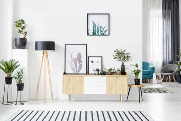 NIEUW plakfolie Scandinavische eik in 45cm en 90cm breed, Nieuw