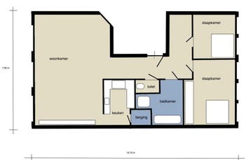 Te huur: Appartement Witmakersstraat in Maastricht, Limburg, Maastricht, Appartement