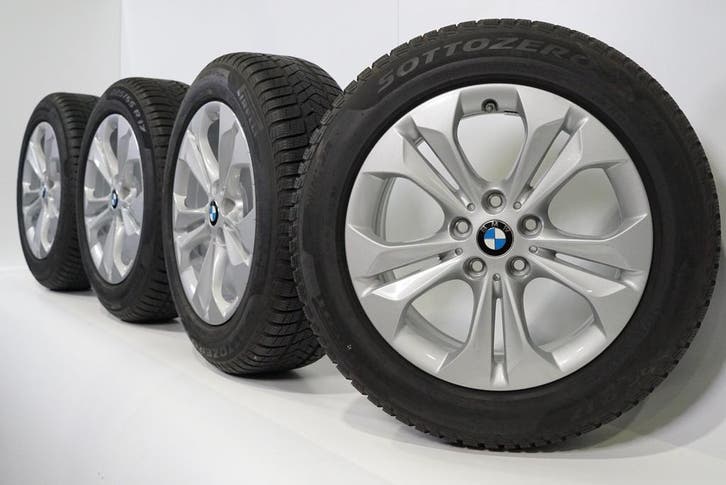 BMW X1 F48 X2 F39 17 inch velgen 564  + Winterbanden Pirelli, Auto-onderdelen, Banden en Velgen, Velg(en), Gebruikt, 17 inch, Winterbanden