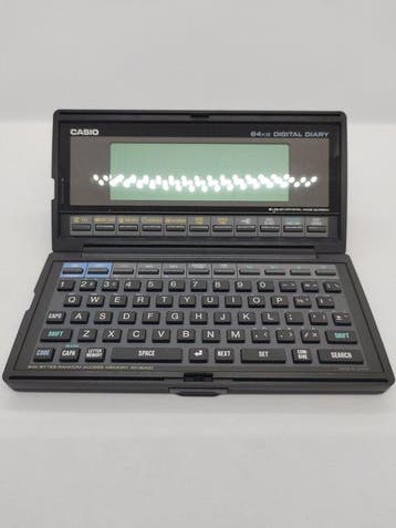 Casio, SF-8000 Digital Diary - Rekenmachine - 1980-1990, Nieuw