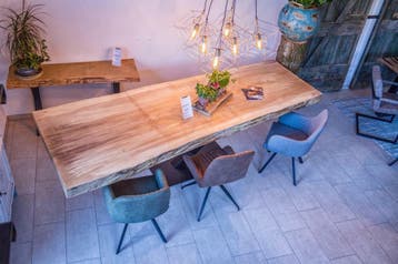 Robuuste Populieren Eetafel of Tuintafel, Ophalen of Verzenden, Nieuw, Hout, Eettafel