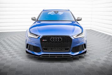 Maxton Front Splitter V.4 Audi RS6 C7 / C7 Facelift, Verzenden