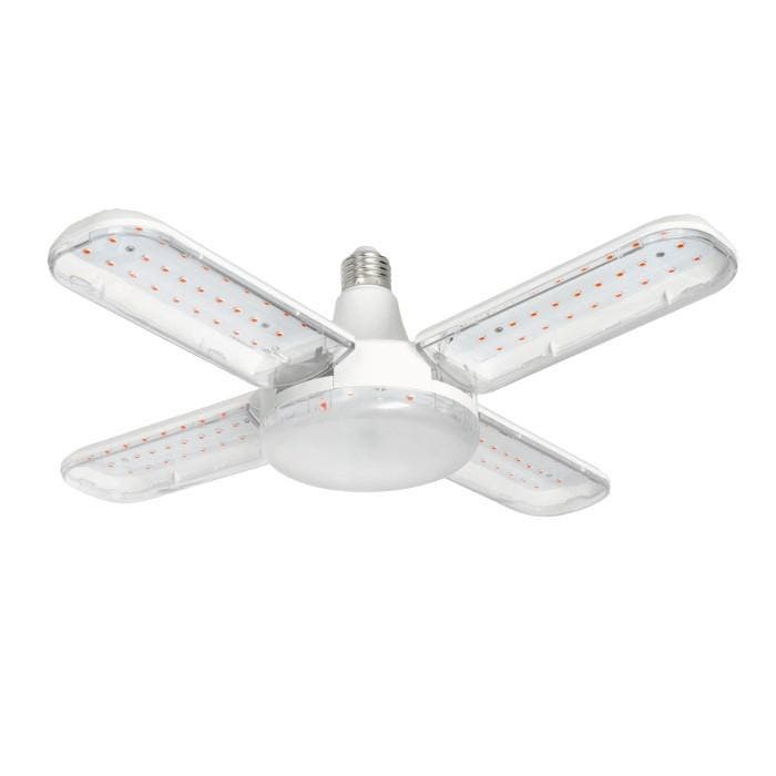 Kobi LED Grow Bulb Planty E27 40W - Vierbladige Kweeklamp..., Huis en Inrichting, Lampen | Overige, Nieuw, Ophalen of Verzenden