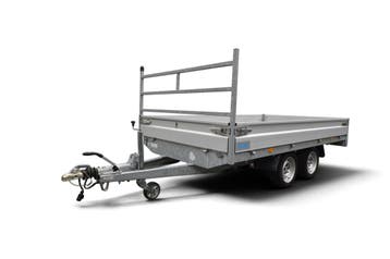 Hapert Plateauwagen 2700kg Plateauwagen, Ophalen of Verzenden, Gebruikt