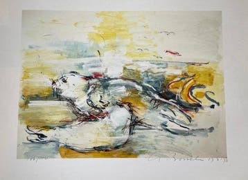 Anne van Borselen (1937) - Zeehond met jong