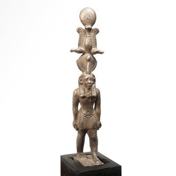 Replica van een Oud-Egyptiër Zilver Beeld van Osiris-Iah,