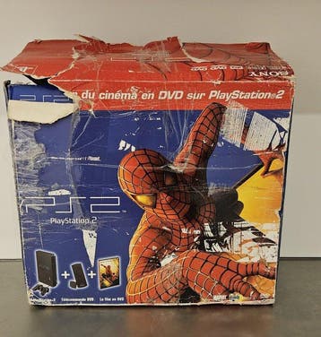 Sony - PlayStation 2 SCPH-39004 - Spiderman bundle -, Spelcomputers en Games, Nieuw