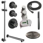 Brauer Gunmetal Carving Thermostatische Regendoucheset, Ophalen of Verzenden, Nieuw