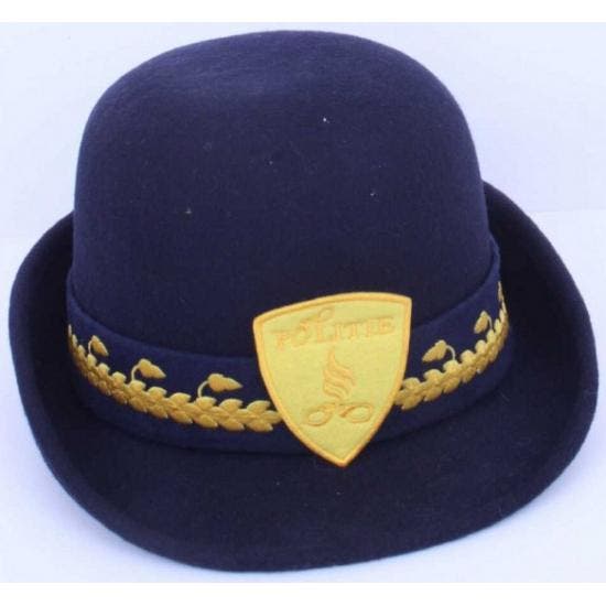 Politie hoedje voor dames van vilt - Politiepetten, Hobby en Vrije tijd, Feestartikelen, Ophalen of Verzenden
