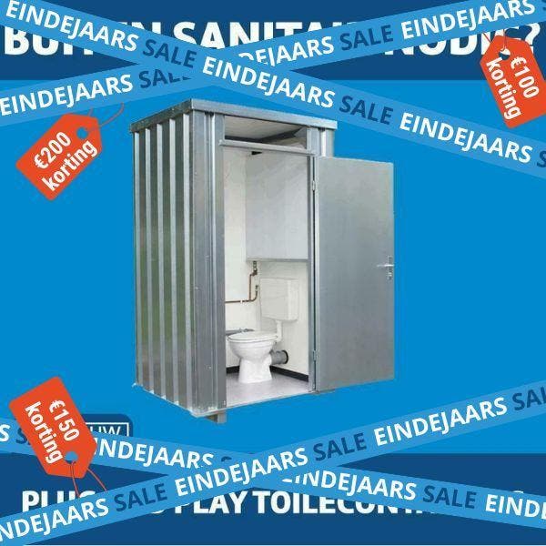 Sanitair unit / demontabel/ Verplaatsbaar (TIP) OP=OP, Doe-het-zelf en Verbouw, Sanitair, Toilet, Nieuw, Ophalen