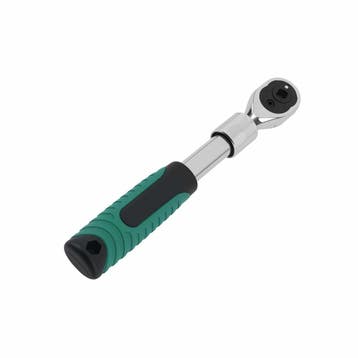3 Ratchet Wrenches 1/4 3/8 1/2 72 Teeth Extendable Ergono..., Verzenden, Nieuw