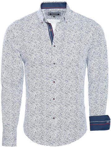 Carisma Overhemd Lange Mouw Met Bloemenprint Wit 8531, Verzenden, Nieuw, Wit