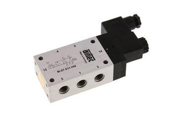 5/2 G1/4 Magneetventiel 12V DC 2.5-10bar/35.0-140psi, Verzenden, Nieuw