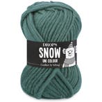 DROPS Snow Uni Colour - 99 noordzee - Wol Garen, Ophalen of Verzenden, Nieuw