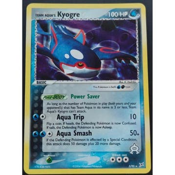 Team Aquas Kyogre (MA 3), Ophalen of Verzenden, Nieuw