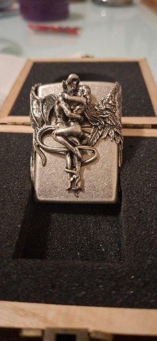 Zippo - Zonder minimumprijs - Zakaansteker - Staal,, Nieuw