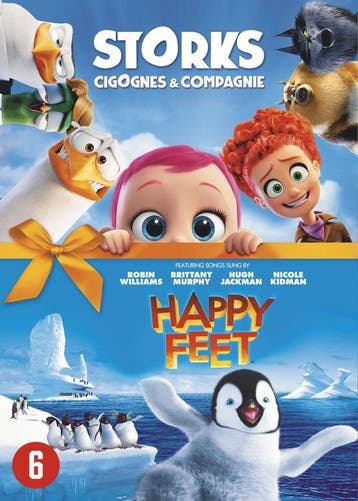 Storks + Happy Feet - DVD, Cd's en Dvd's, Dvd's | Tekenfilms en Animatie, Verzenden, Nieuw in verpakking