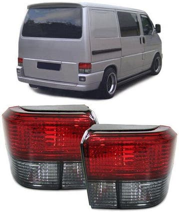Rood/Smoke Achterlichten Transporter T4 1990-2003 CS085, Nieuw, Volkswagen
