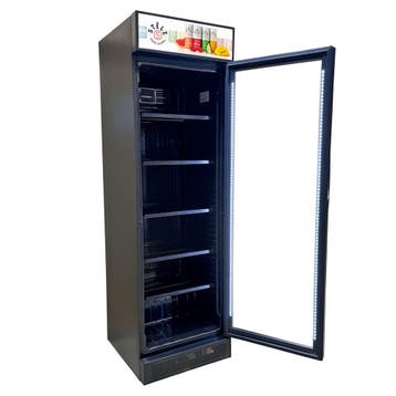 Stelz koelkast glasdeur koeling 358L, Nieuw in verpakking, Koelen en Vriezen