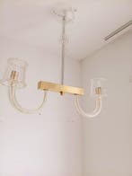 Ercole Barovier, Style - Plafondlamp - Verguld messing,