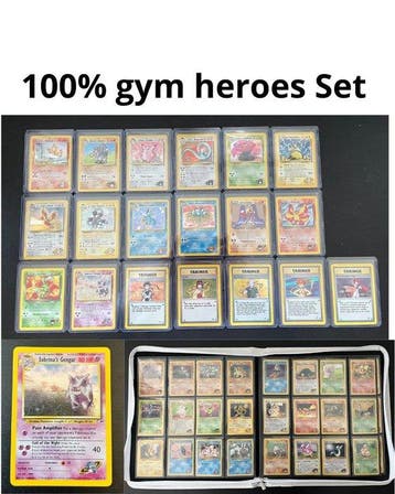 Pokémon - 132 Card - WOTC - Gym Heroes, Nieuw