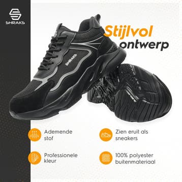 Shraks Moda Veiligheidsschoenen 47 - Werkschoenen voor Dames, Ophalen of Verzenden, Zo goed als nieuw