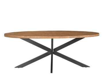 Eettafel Rocky Ovaal 240 cm, Huis en Inrichting, Tafels | Eettafels, Ophalen of Verzenden, Nieuw