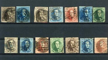 België - Selectie België - Medaillons, Gestempeld