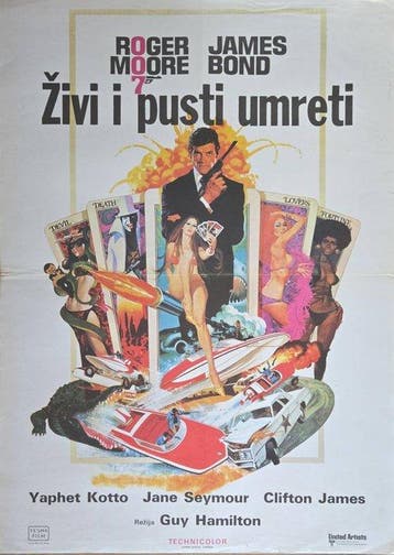 James Bond - Live and Let Die (1973) – Roger Moore – Robert