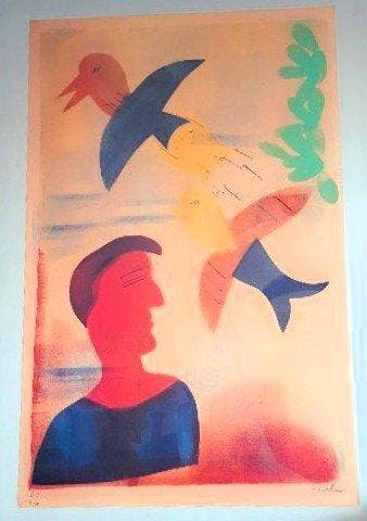 H.N. Werkman (1882-1945) - De taal der vogelen
