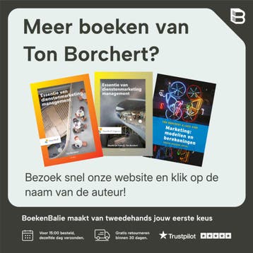 Marketing: modellen en berekeningen 9789043033169, Verzenden, Gelezen, Ton Borchert
