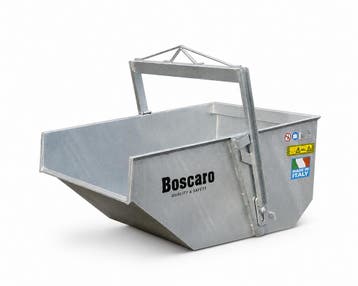 Boscaro kraancontainer 500 liter gegalvaniseerd, Ophalen of Verzenden, Overige typen