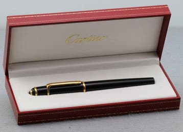 Cartier - diabolo black gt - Vulpen, Nieuw