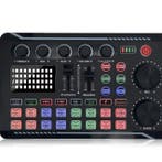 Podcast Set met Microfoon Audio Interface Streaming Opname, Verzenden, Nieuw