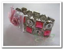 Corsage Polscorsage-armband Ice Princess Pink, Ophalen of Verzenden, Nieuw