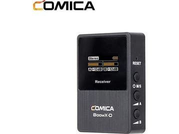 Comica BoomX-D D2 - Draadloze microfoon-set - 2 zenders en, Muziek en Instrumenten, Microfoons, Verzenden, Nieuw
