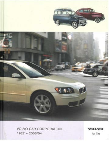 VOLVO CAR CORPORATION 1927-2003/04, Nieuw, Volvo, Author